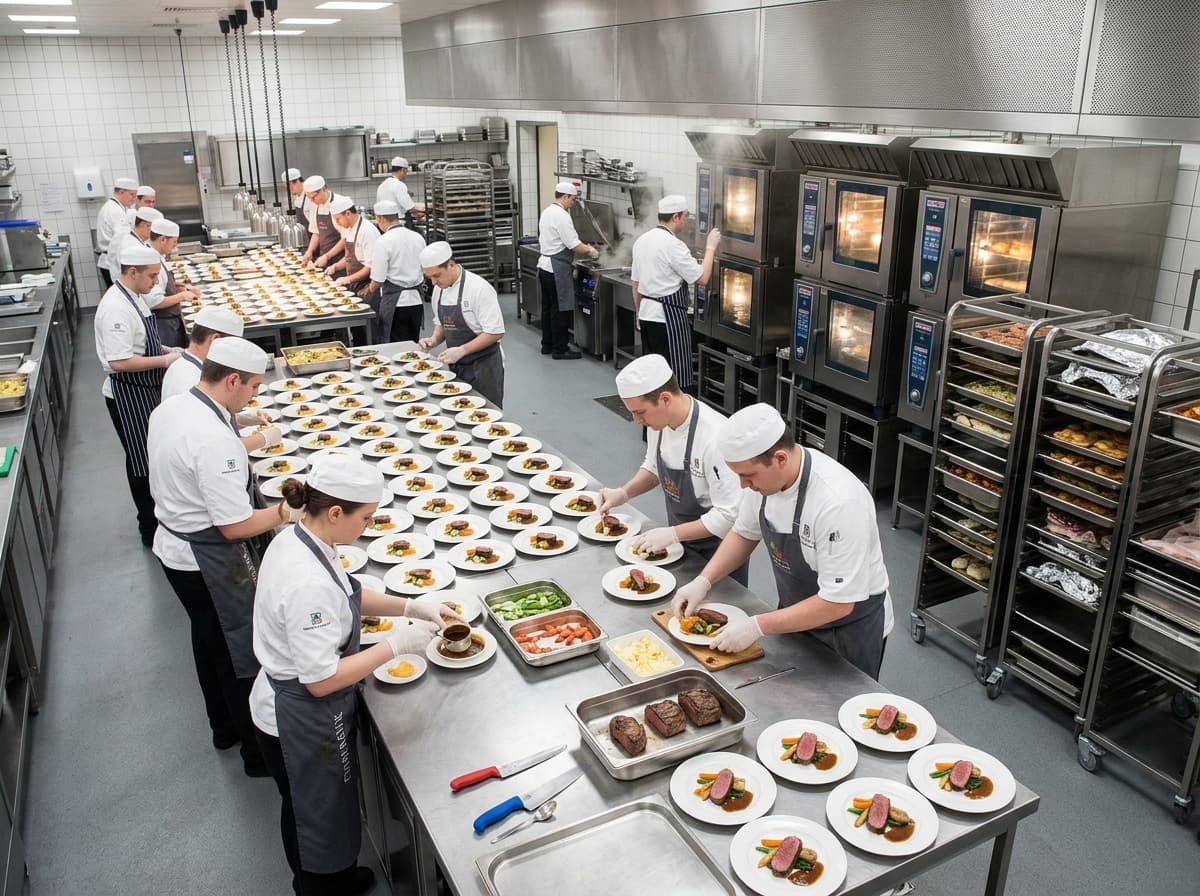 Caterers & Banquet Halls Commercial Kitchen Operations